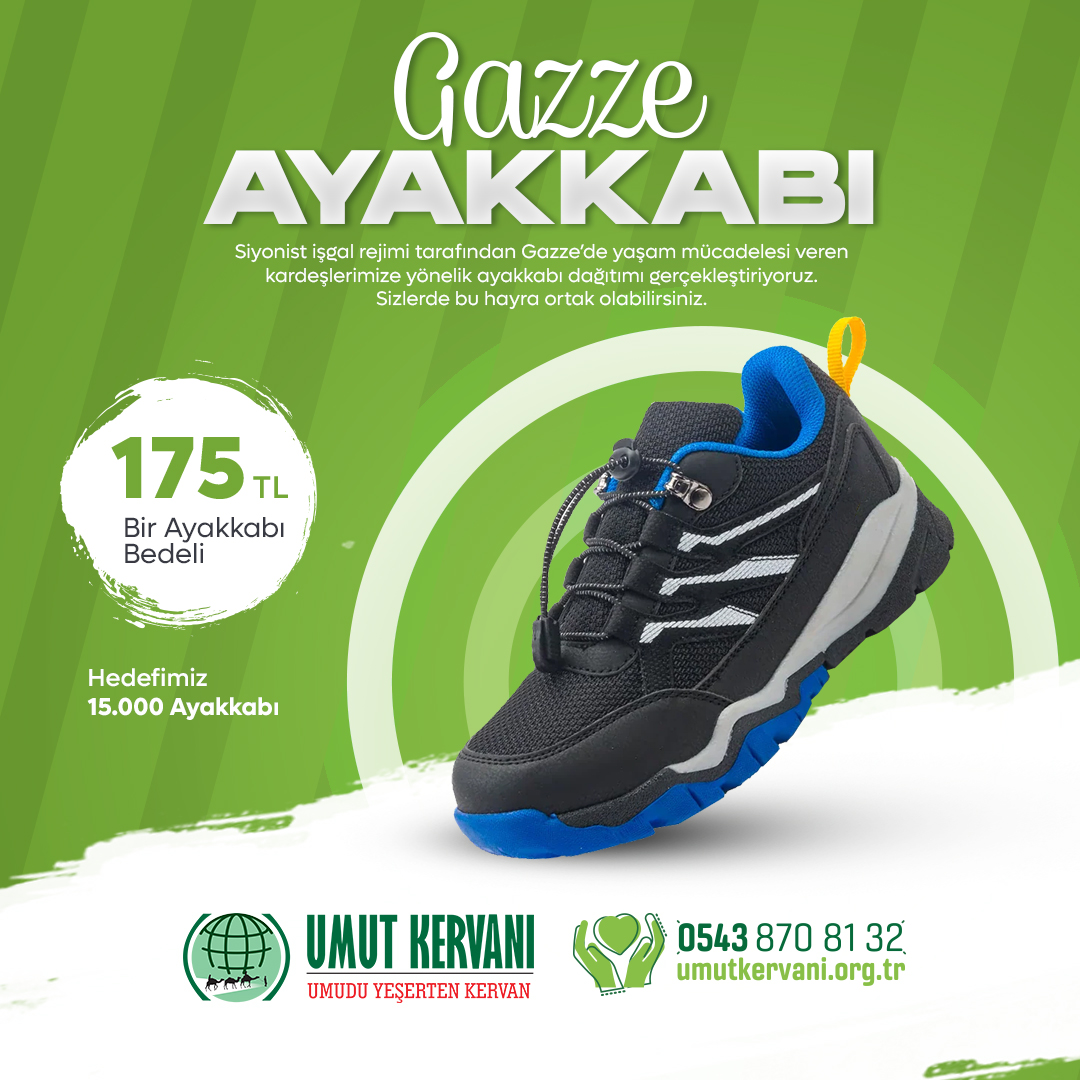 umutkervanivkf's tweet photo. Siyonist işgal rejimi tarafından Gazze'de Kışın zorlu yaşam şartlarında mücadele veren kardeşlerimize yönelik ayakkabı dağıtımı gerçekleştiriyoruz.

Sizlerde bu hayra ortak olabilirsiniz.

Bir Ayakkabı Bedeli: 175₺

Not: Hedefimiz 15.000 Ayakkabı

🌐 https://t.co/1c0BPce9GA
☎️ 0543 870 81 32
