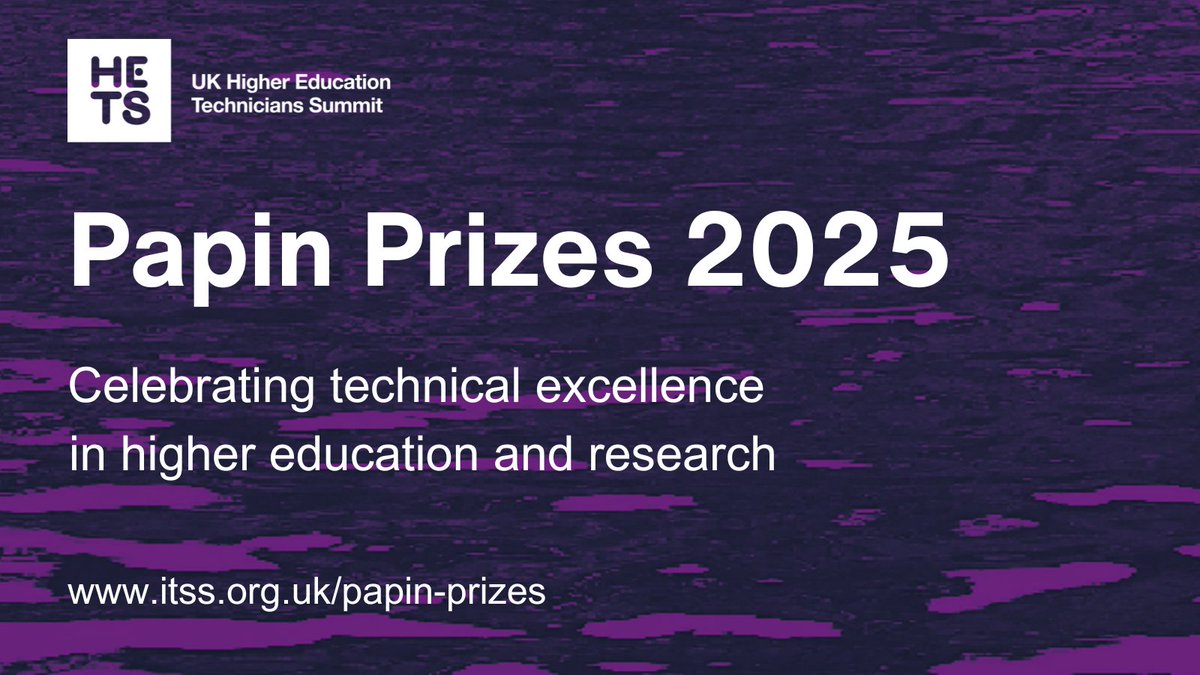 Science Council (@science_council) on Twitter photo 🏆Papin Prizes for 2025 – now open for applications!
Ten awards will be presented at the UK Higher Education Technicians Summit (HETS) on 9 July 2025.
Applications are open until January 31 2025.
View more details:
itss.org.uk/papin-prizes/?…
<a href="/UKRI_News/">UK Research and Innovation</a> <a href="/InnovationMids/">Midlands Innovation</a> <a href="/uk_itss/">The UK Institute for Technical Skills & Strategy</a> 🏆Papin Prizes for 2025 – now open for applications!
Ten awards will be presented at the UK Higher Education Technicians Summit (HETS) on 9 July 2025.
Applications are open until January 31 2025.
View more details:
itss.org.uk/papin-prizes/?…
<a href="/UKRI_News/">UK Research and Innovation</a> <a href="/InnovationMids/">Midlands Innovation</a> <a href="/uk_itss/">The UK Institute for Technical Skills & Strategy</a>
