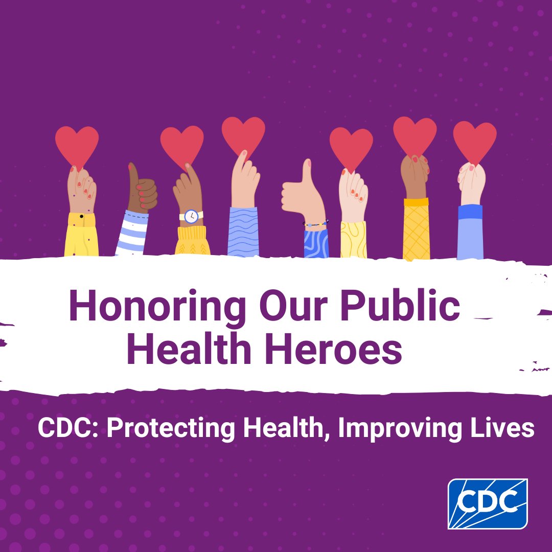 It's Public Health Thank You Day! Today, we honor #PublicHealthHeroes everywhere for their work protecting health and improving lives. 💙 Learn how the Injury Center and our funded partners are preventing injuries and violence:
bit.ly/3ClcLB9
#PHTYD