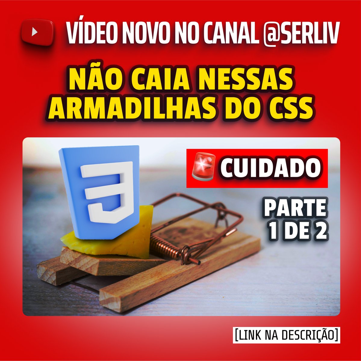 serlivcursos's tweet image. CUIDADO! Estas Armadilhas do CSS podem te sabotar
youtu.be/tOHtLwSLBMs
#frontend #html #css #webdev #webdesign #desenvolvimentoWeb #aprenderCSS #HTMLeCSS #webdev #DesenvolvedorWeb #DesenvolvedorFrontEnd #ProgramaçãoFrontEnd #ProgramadorFrontEnd #DesignNaWeb #WebDesigner