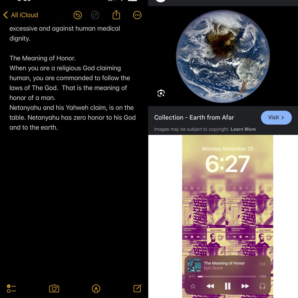 mercy_inc's tweet image. #canada #Trudeau @jack @collider #nativeindians Canada etc.   I support PM Trudeau and his choice to call Netanyahu out on his murder of innocent civilians and support his arrest.   The ICC has it right.
