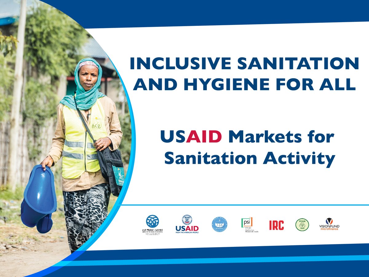 PSI Ethiopia alongside with its partners IRC, WISE, and VFMFI, is paving the path to gender inclusive sanitation and hygiene practice in 🇪🇹.

A 5-yr initiative awarded to PSI by <a href="/USAID/">USAID</a>, will implement the project across 8 regions of country.  

Stay tuned for the launch details