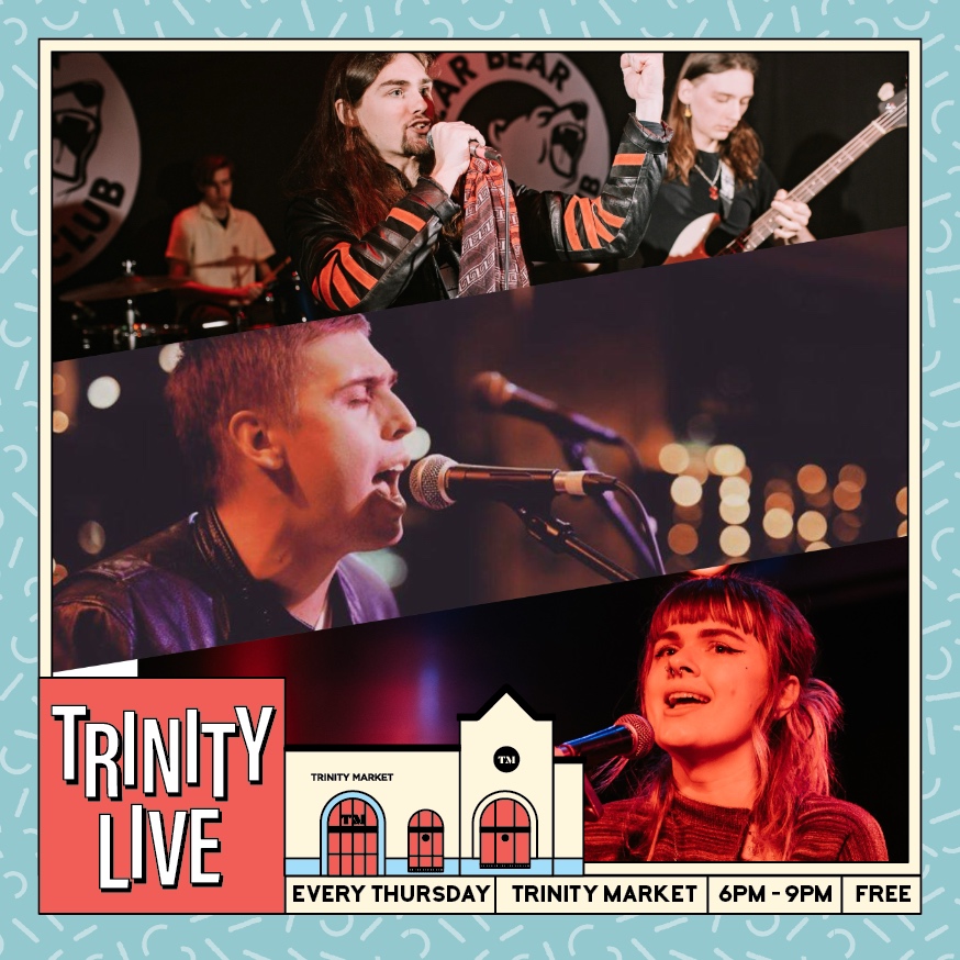 Trinity Live (@trinitylivehull) on Twitter photo T O N I G H T // Street food, craft beers, good vibes, and an evening of free local live music!
High-energy classic rock show from <a href="/Kreyeband/">Kreye</a>, gorgeous vocals and slinky piano with <a href="/jwoodmusician/">James Wood</a>, and folk-punk singer-songwriter Amy Bell
📅 Thu 28 Nov
⏰ The fun starts at 6pm! T O N I G H T // Street food, craft beers, good vibes, and an evening of free local live music!
High-energy classic rock show from <a href="/Kreyeband/">Kreye</a>, gorgeous vocals and slinky piano with <a href="/jwoodmusician/">James Wood</a>, and folk-punk singer-songwriter Amy Bell
📅 Thu 28 Nov
⏰ The fun starts at 6pm!