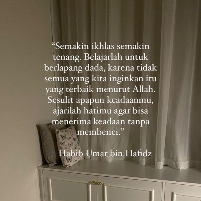 SantapanMinda's tweet photo. semakin ikhlas semakin tenang https://t.co/AGecvaCYfR