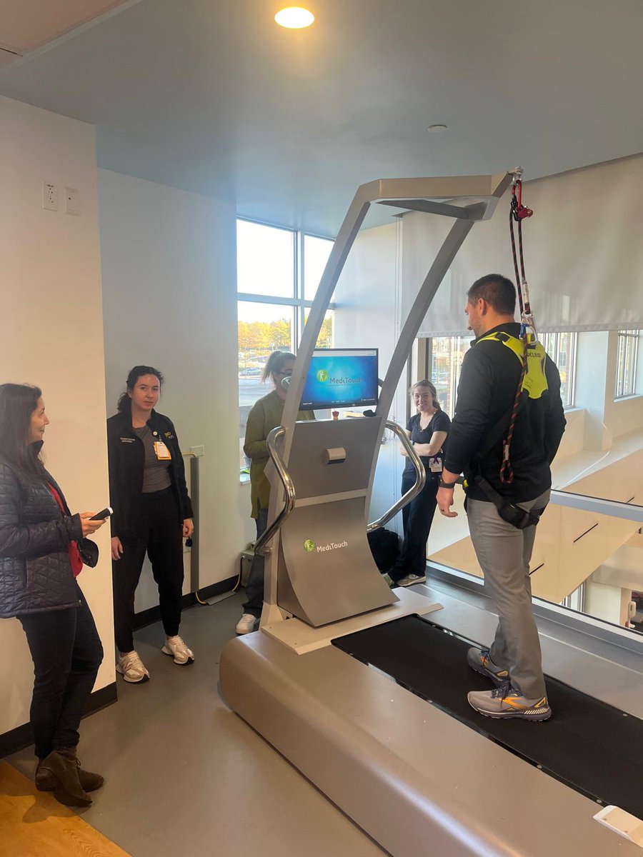 MeditouchL's tweet photo. Thrilled to announce the successful installation of the BalanceTutor 4D Perturbation Treadmill, now enhanced with the cutting-edge 3DTutor-Station! 
Shoutout to Leslie Cloud, M.D., Head of the Department of Neurology and Director of the Parkinson’s Disease Program at @VCU https://t.co/ocxvvoc8jK