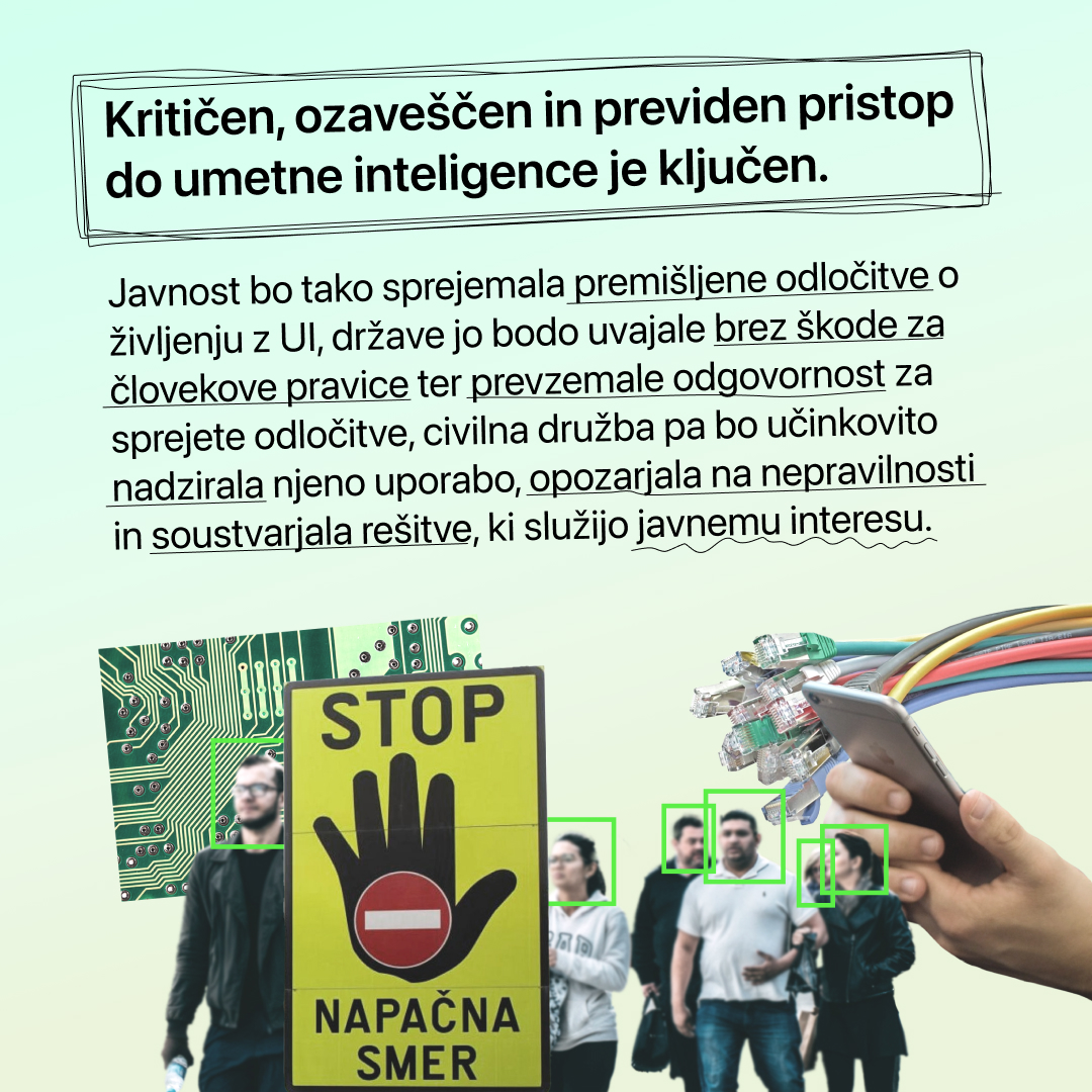 danesjenovdan's tweet photo. ZAKAJ TI MORA BITI MAR ZA UMETNO INTELIGENCO?

Se tudi ti sprašuješ, kaj sploh je umetna inteligenca? 

Se ne moreš odločiti, ali bo rešila vse naše težave, kot navdušeno trdijo nekateri, ali nas pokopala, kot svarijo drugi? 👇 https://t.co/VGfVHmJga0