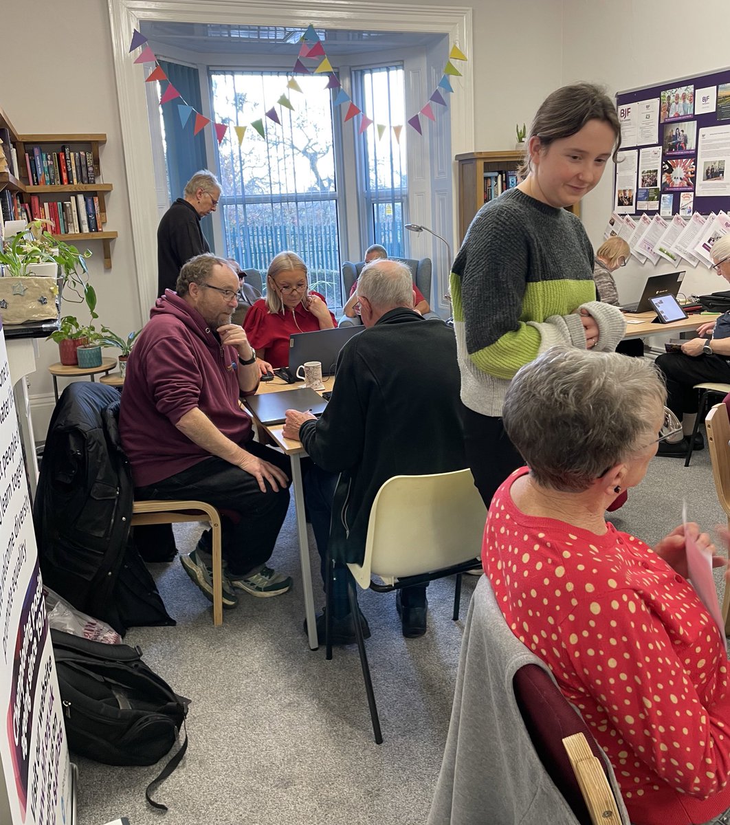 BethJohn64's tweet image. A great turnout for Tea &amp;amp; Tech today, thanks to our #volunteers and to @KeeleUniversity students for providing much needed #digitalsupport An important reminder, tea and chats are just as important as tech support ☕️😁 tackling #socialisolation and the #digitaldivide together!