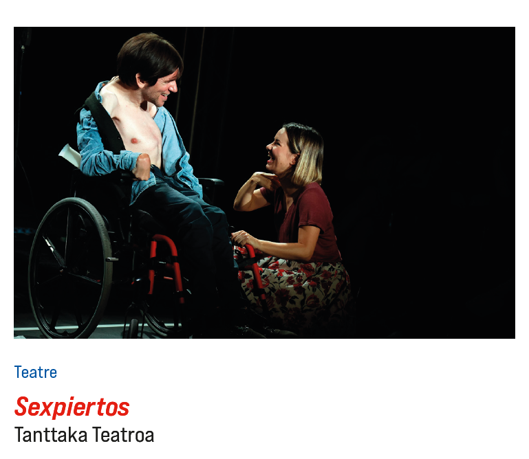 ujiencultura's tweet photo. 👉Continuem amb la XXXII edició del #Reclam.
✅Dimecres, 27 de novembre.
▶️Sexpiertos. Tanttaka Teatroa.
🕢19.30. Paranimf de la Universitat Jaume I (Castelló)
⏩Programació completa a https://t.co/WEWil5B07m
@UJIuniversitat #teatre #dansa #ujiencultura #SomUJI https://t.co/coIp289pP6