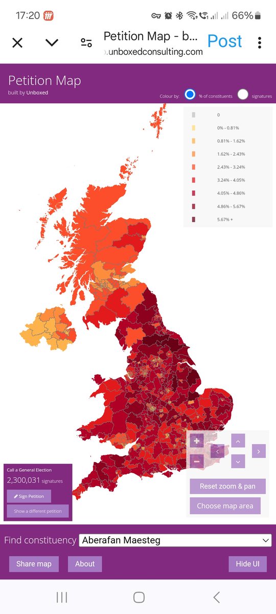 2.3 million and climbing fast. 2 Tier Starmer is certainly turning this map to darker shades of red.
petition.parliament.uk/petitions/7001…