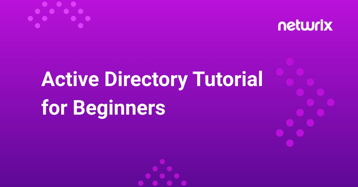 Netwrix's tweet image. 💻 Master the basics of Active Directory with our step-by-step guide! 

Learn how to install, configure, and manage AD like a pro. 🚀 

Download now: bit.ly/4eKkyWv  

#ActiveDirectory #ITSupport #TechGuide