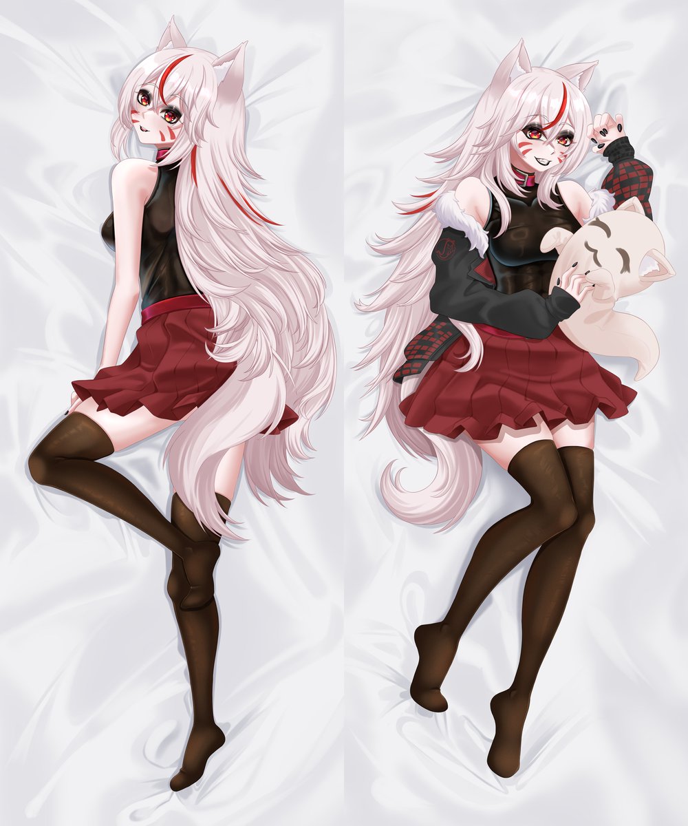 chloeecato's tweet photo. I forgot the hashtags!
Yippie...

Dakimakura for @NightWolfyChaos!
I hope you enjoy

Sorry for the repost, This ones important ehe~

#ENVtubers #vtuber #digitalart https://t.co/YpowK2E1It