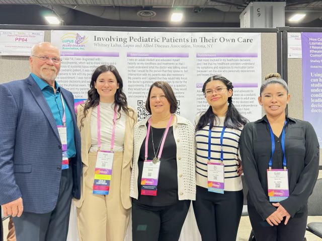 LADAOrg's tweet photo. Kudos to ROCKSTAR Advocate @whitneywarriors for keeping the focus on Pediatrics at #ACR2024 with her Involving Pediatric Patients in their Own Care poster session which led to better outcomes. All of us at #LADAinc are honored to stand with you. #PatientVoice https://t.co/2PzIePHVmY