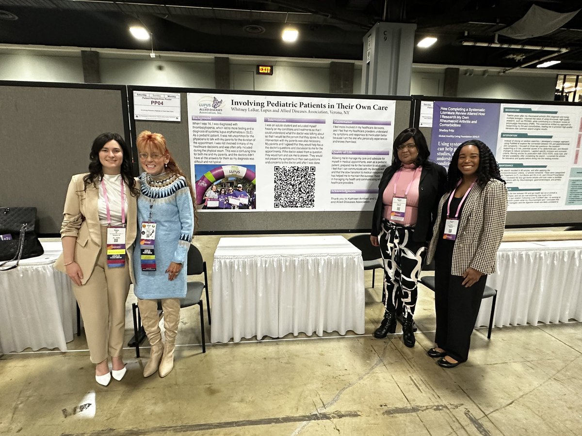 LADAOrg's tweet photo. Kudos to ROCKSTAR Advocate @whitneywarriors for keeping the focus on Pediatrics at #ACR2024 with her Involving Pediatric Patients in their Own Care poster session which led to better outcomes. All of us at #LADAinc are honored to stand with you. #PatientVoice https://t.co/2PzIePHVmY