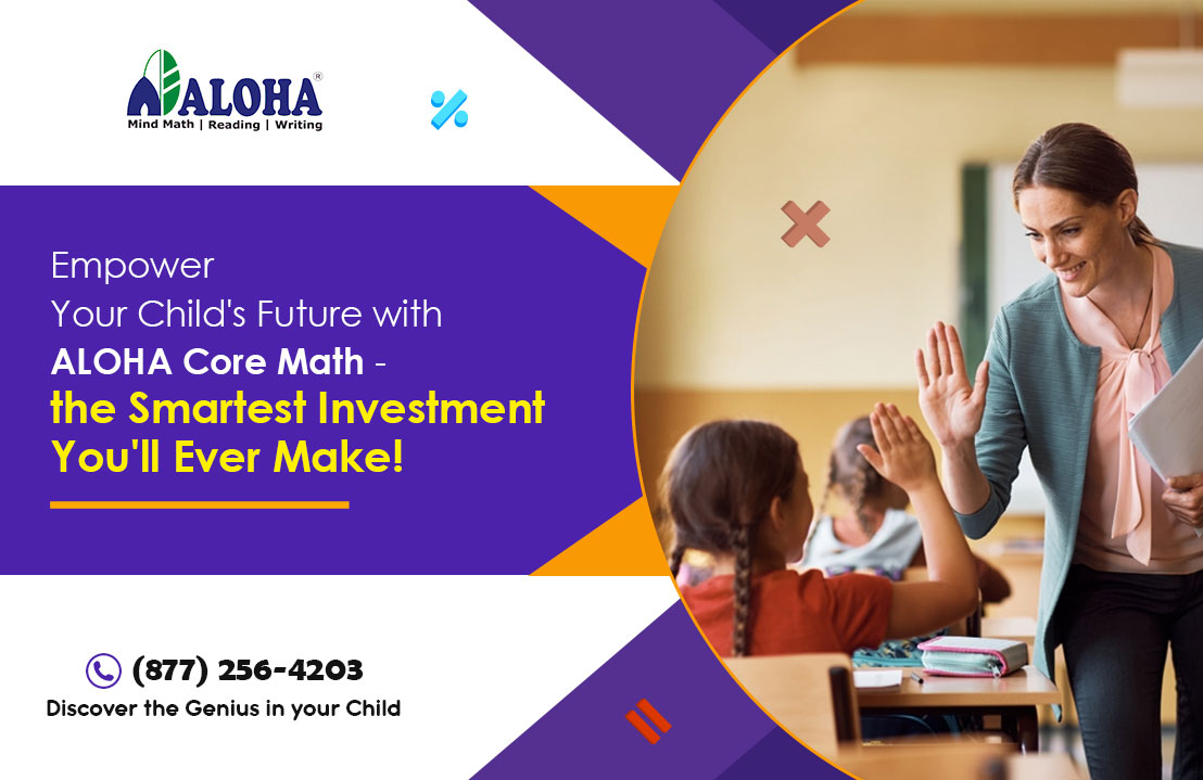 AlohaKidsMath's tweet image. Invest in your child&apos;s future with ALOHA Core Math - the smartest decision you&apos;ll ever make!
For more information,
👉👉alohamindmath.com
📞📞(877) 256-4203
#mathprogram #mathlearningcenter #mathtutoringcenter #mathforkids #mathskills #coremath #Abacus #math #ALOHA