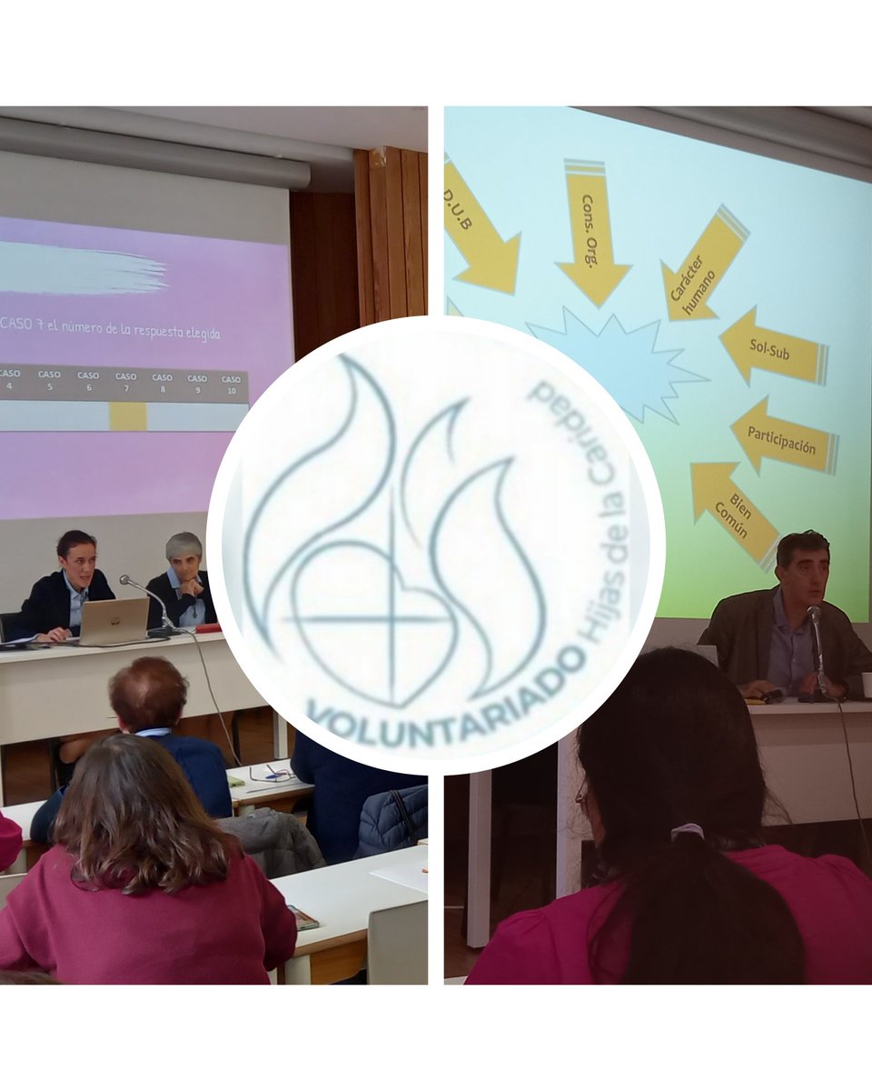 nievespadad's tweet photo. Formación Voluntariado @HijasCaridadEC 
Doctrina Social y Acompañamiento. 
Reflexionar,  aprender y compartir al estilo vicenciano. 
@milagrosamadrid 
@melchorina31 
@VOLUNTARIADOHI1 https://t.co/lXs9PKh1XN