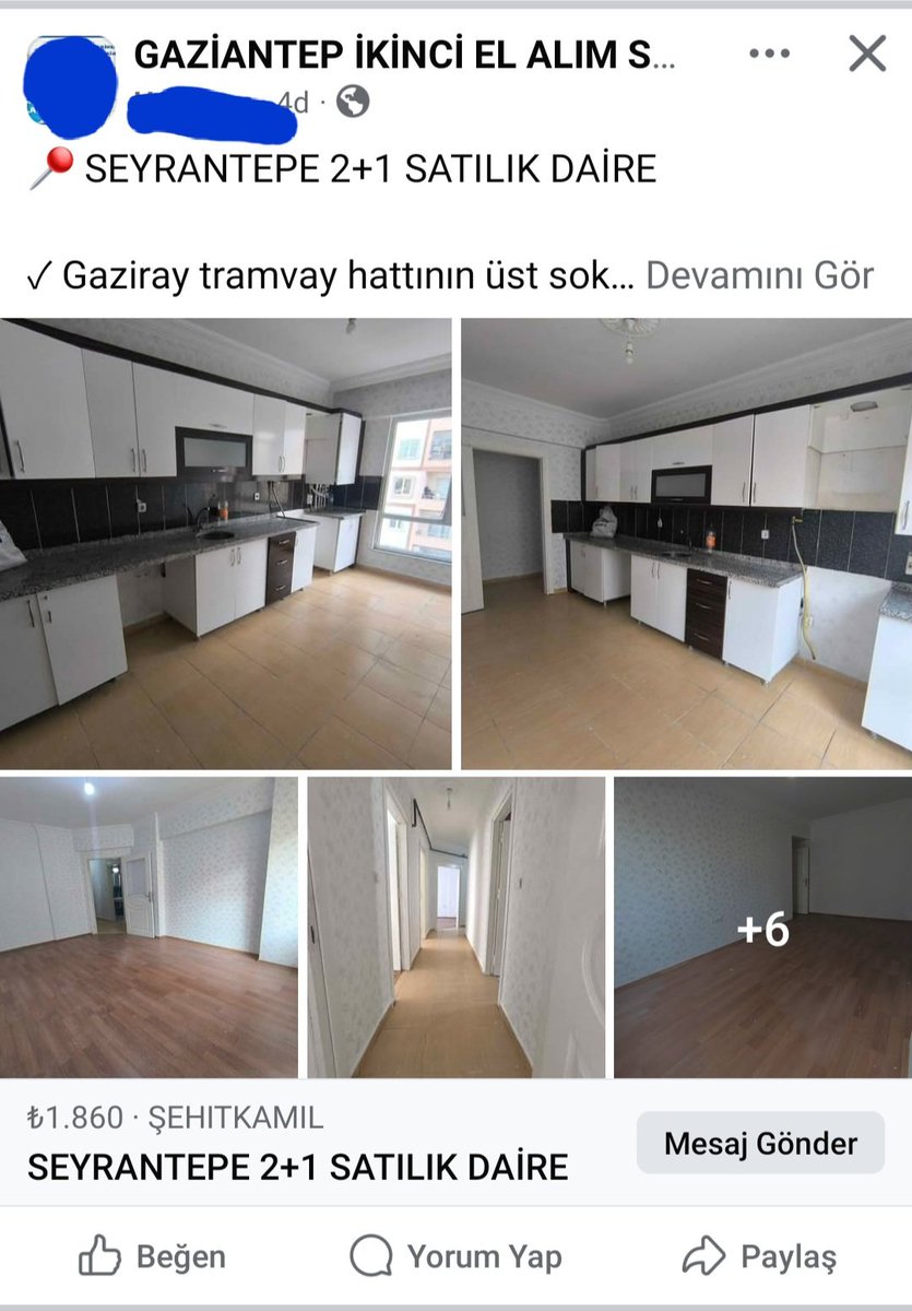 ilkbizde_'s tweet photo. Gaziantep Seyrantepede aynı daire, iki farklı emlakçı iki farklı fiyat az önce görüp sizinle paylaşmak istedim .
Biri 1750 derken diğeri 1860 yazmış
#Gaziantep 
#tuhaf
#Deprem 
#Malatya 
#Diyarbakır 
#buradanhaykırıyorum https://t.co/wVj7SRLb5Y