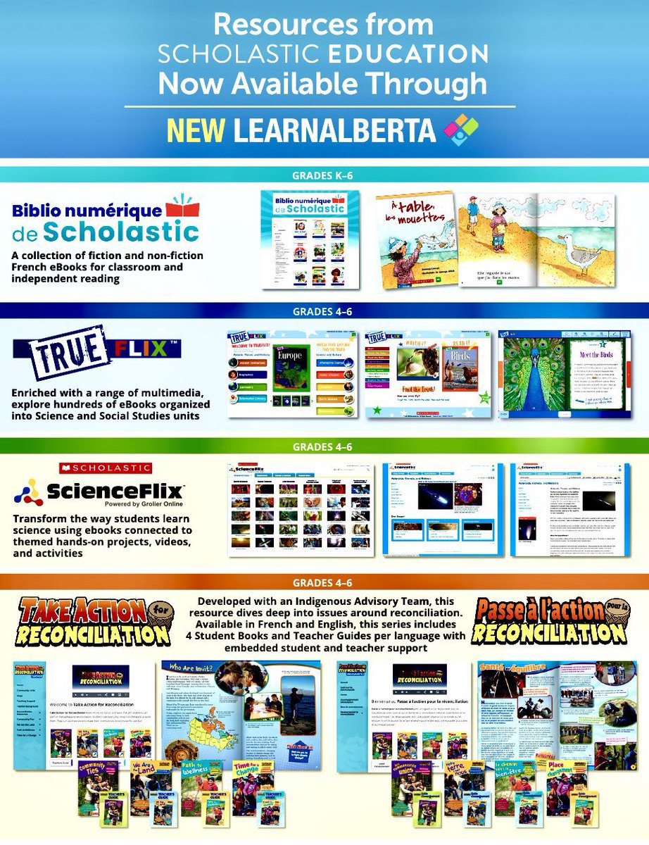 KimZandboer's tweet photo. Check out the amazing resources now available through New Learn Alberta!! FREE for Alberta Schools!! #abedchat #Abed #Abteachers https://t.co/oXGjTZnltp