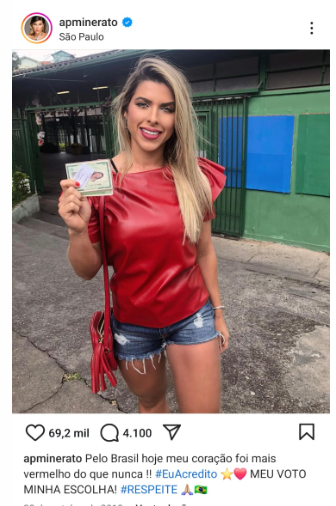 RJRogerioAmorim's tweet photo. Uma pergunta: por que a extrema imprensa não menciona que a tal musa acusada de racismo (ver no link) GRAVOU O L em 2022 e foi de Haddad em 2018?
Como seria se ela fosse Bolsonaro????
https://t.co/d4KDUXkuuc https://t.co/iWQ5f58EPF