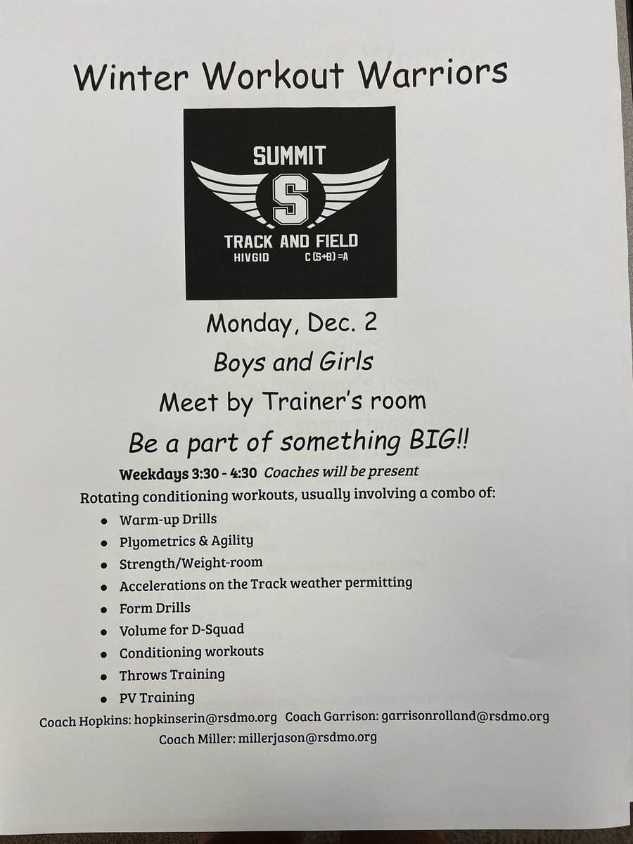 Summit Girls Track and Field (@rshsgtf) on Twitter photo 