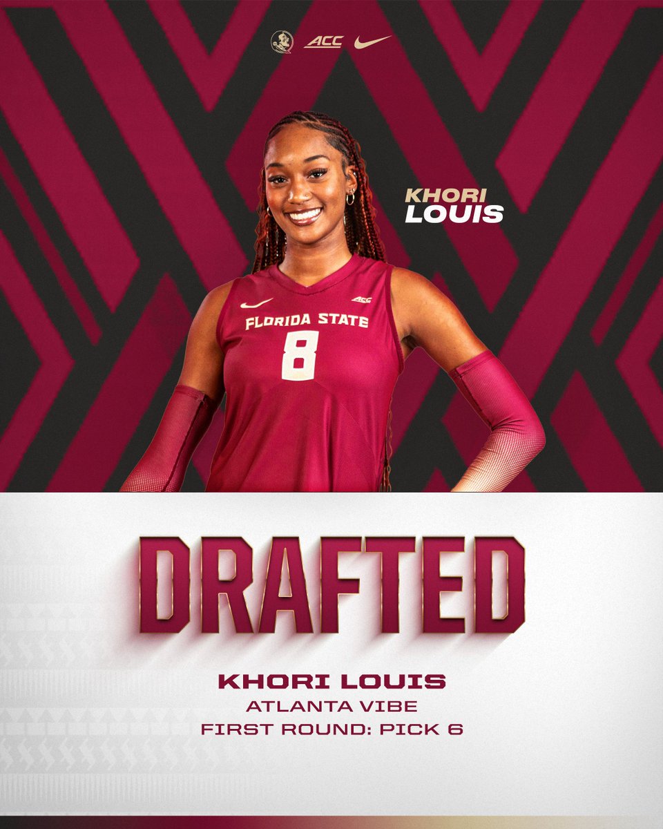 Vibin'😎

Khori was picked sixth overall by the Atlanta Vibe in the <a href="/RealProVB/">Major League Volleyball</a> 

#OneTribe