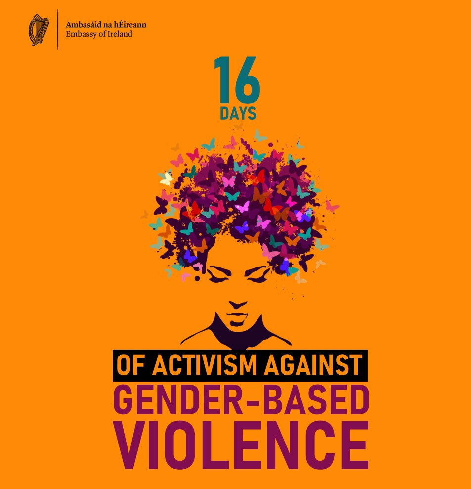 Today marks the beginning of the #16DaysOfActivism against #GBV, a global campaign to challenge &amp; end violence against women &amp; girls.

We are committed to combating GBV, advancing human rights, &amp; fostering the empowerment of women &amp; girls in Moz.

Say NO to Gender-Based VIOLENCE!