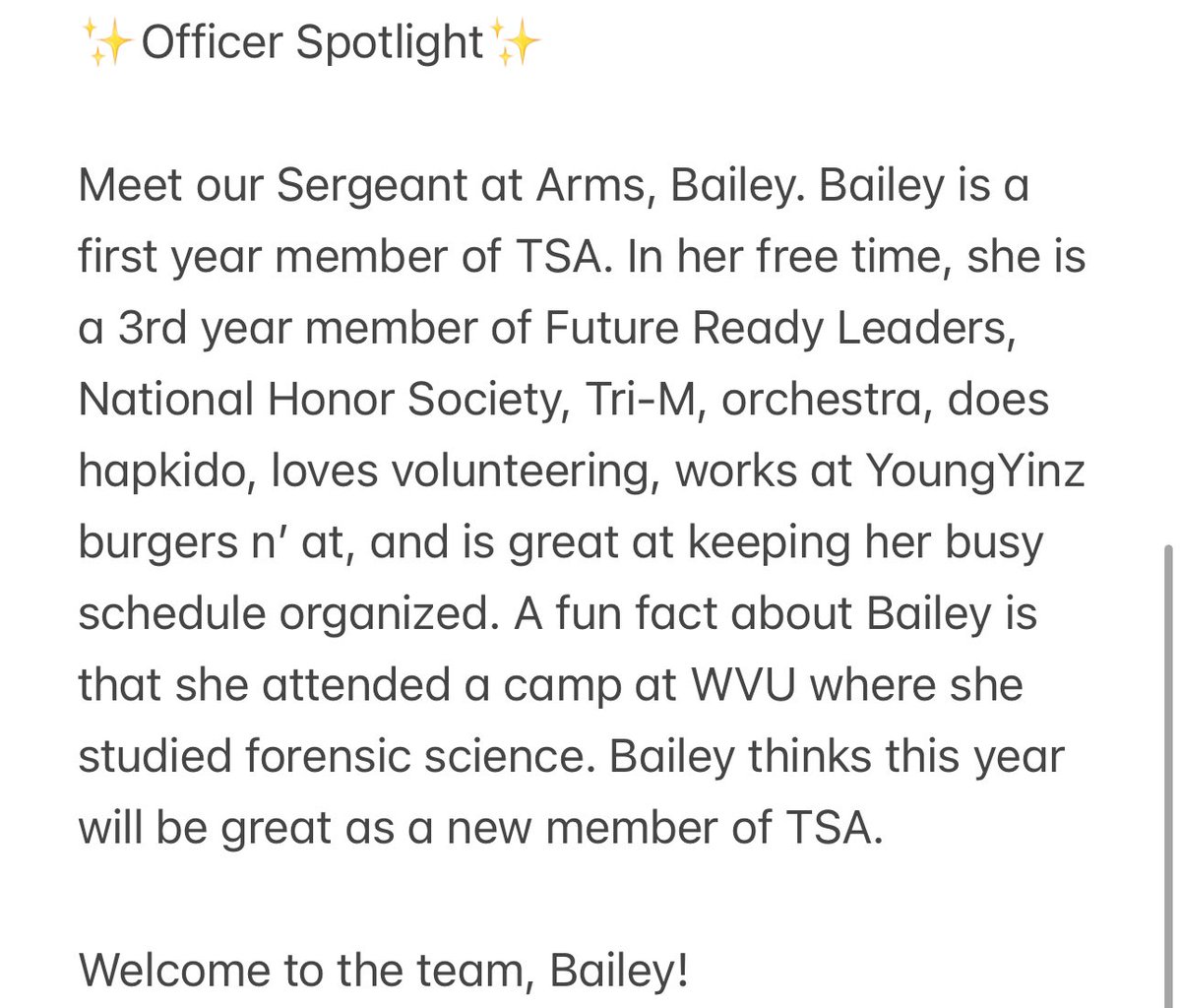 EF_TSA's tweet photo. Meet our Sergeant at Arms, Bailey! https://t.co/Hlf3tdNxSK