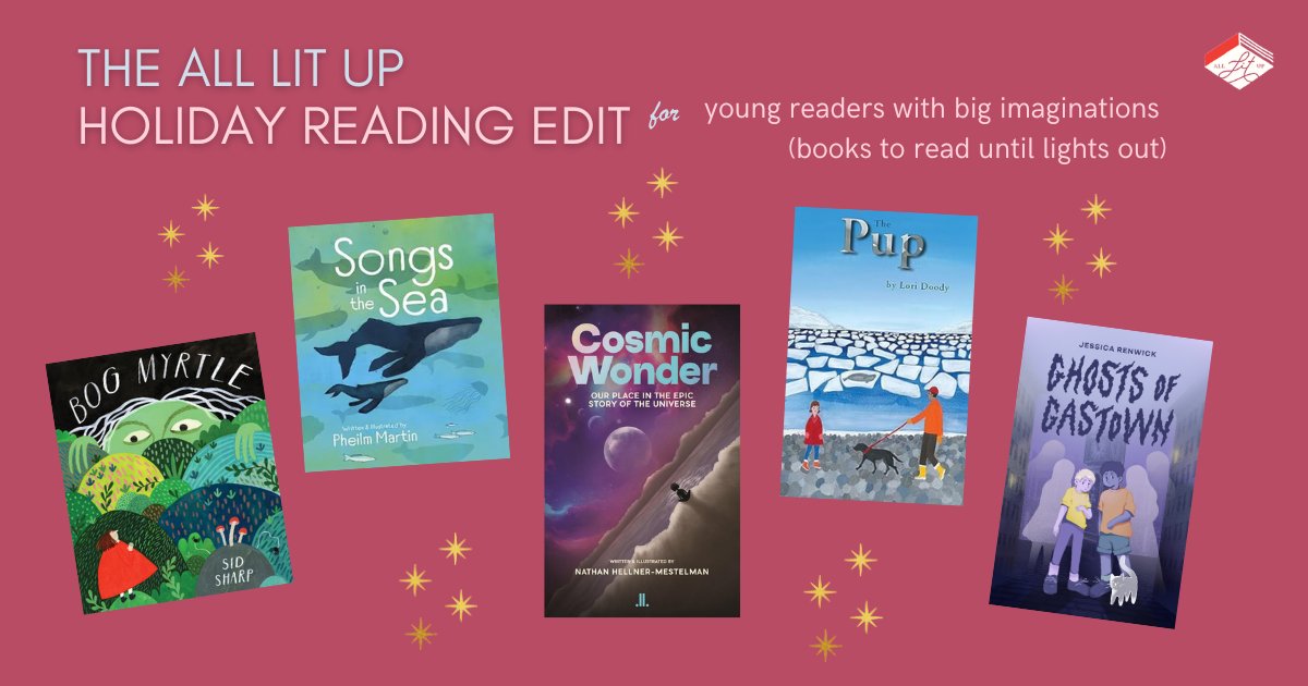 Our final #alureadingedit is for young readers with big imaginations.

Find them over at our holiday shop, all at 10% off: alllitup.ca/all-lit-up-hol…