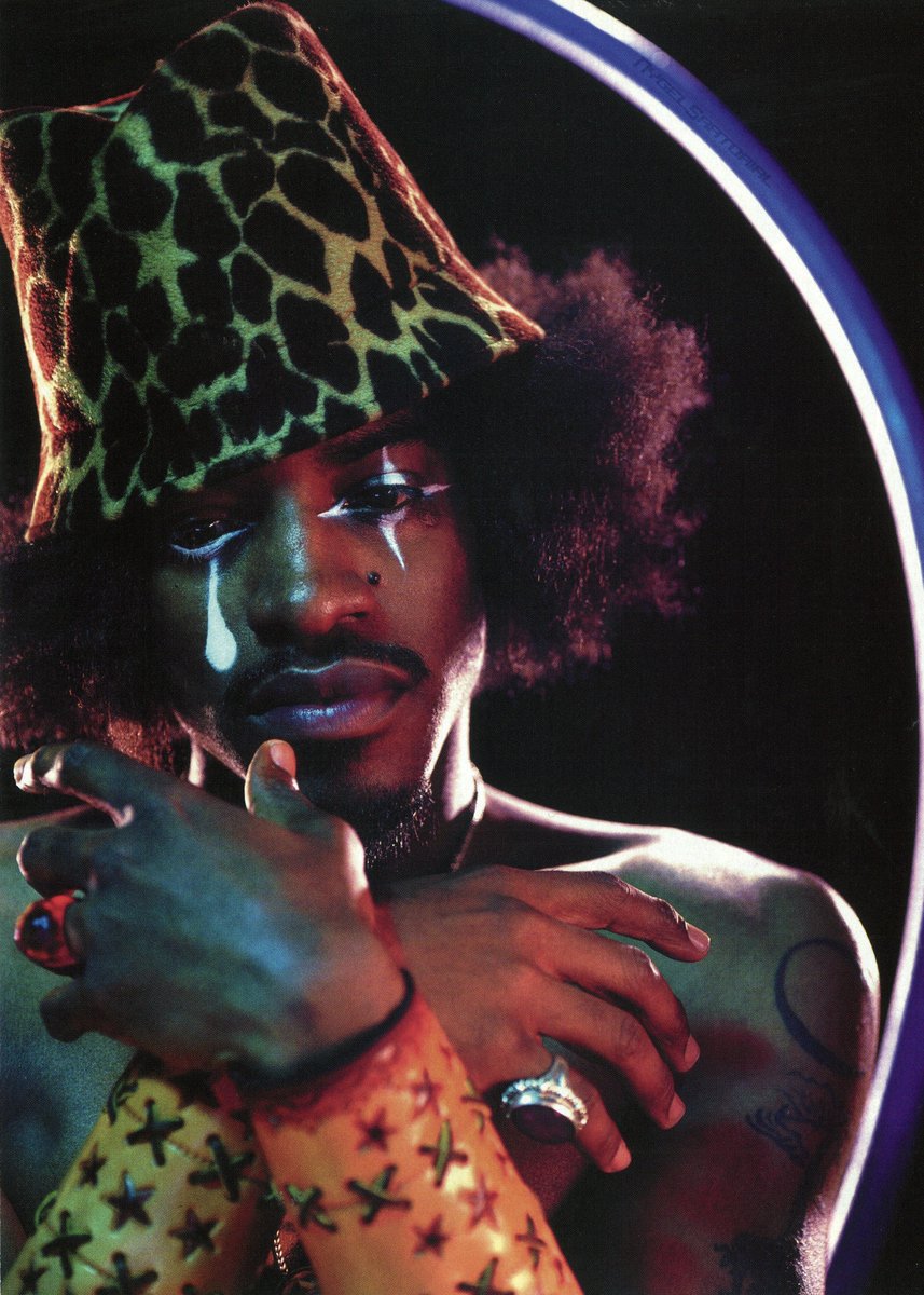 NYGELSARTORIAL's tweet photo. ‘Super Fly’ — André 3000 &amp; Katie Rost photographed for the June/July Issue of Honey Magazine, 2002 https://t.co/In9kgWqvl1