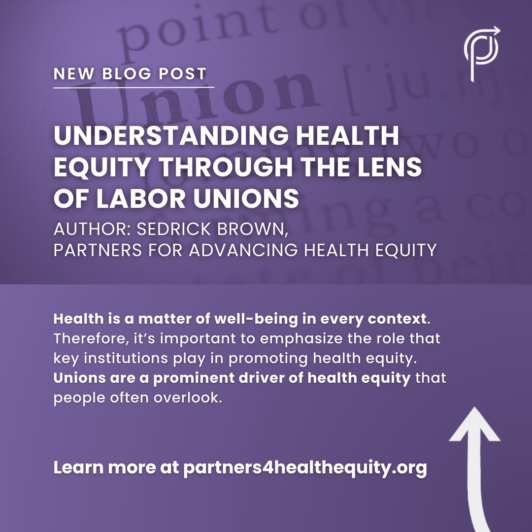 Labor unions are key players in health equity. Discover how they drive safer work conditions, fair benefits, and stronger communities in our latest blog ➡️ bit.ly/48Lj9h8 #P4HE