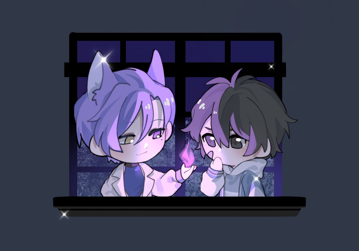 #NUcarnival #Eiden #Kuya
小玖夜给小伊得表演狐火，小玖好！