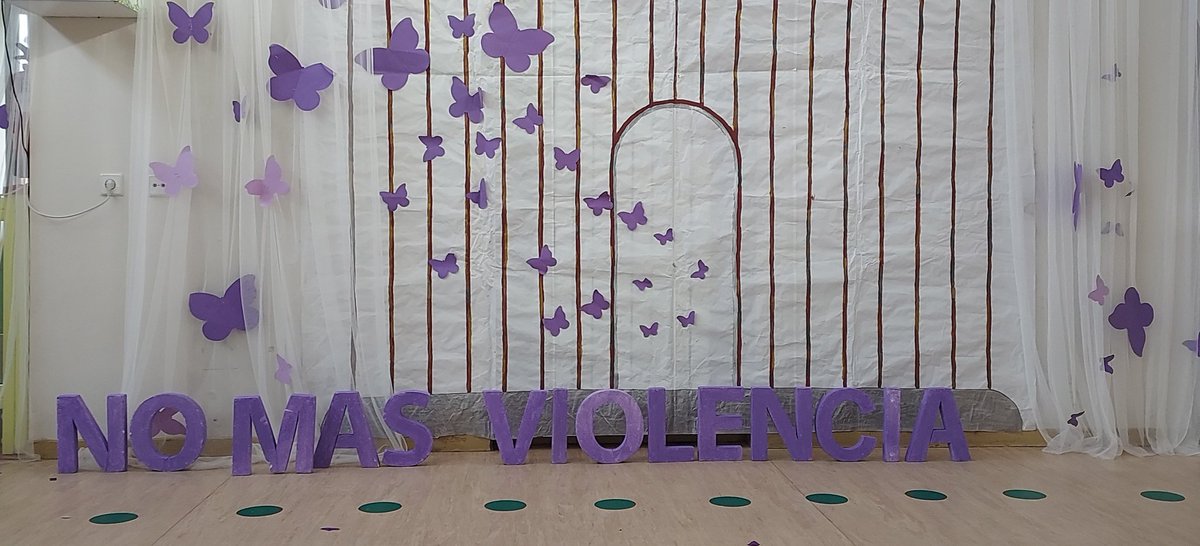 #MiCompromiso es con la educación de las nuevas generaciones para conseguir un mundo libre de violencia hacia las mujeres #25N