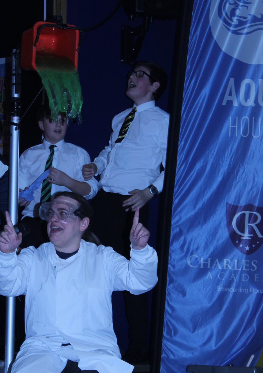 CRA_HouseChamp's tweet photo. It’s safe to say that Mrs Brealey got the worst of it with her rendition of ‘Sweet Caroline’ during Im a Teacher Get Me Out of Here @Charles_Read_ 🎤 🔵🟢🟡 https://t.co/G7NOICcN2f