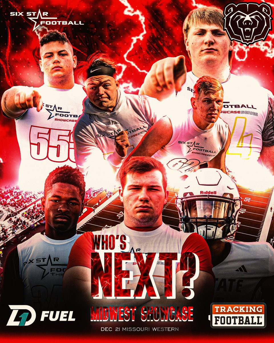 WHERE ARE THEY NOW? | 

Midwest Showcase  |  Missouri State Bears 🐻

⭐️⭐️⭐️⭐️⭐️⭐️
Hundreds of Six Star Showcase attendees have gone on to have an opportunity to play at the D1 level since 2020

Don't miss this year's Midwest Showcase and your chance to compete!
📅Dec. 21