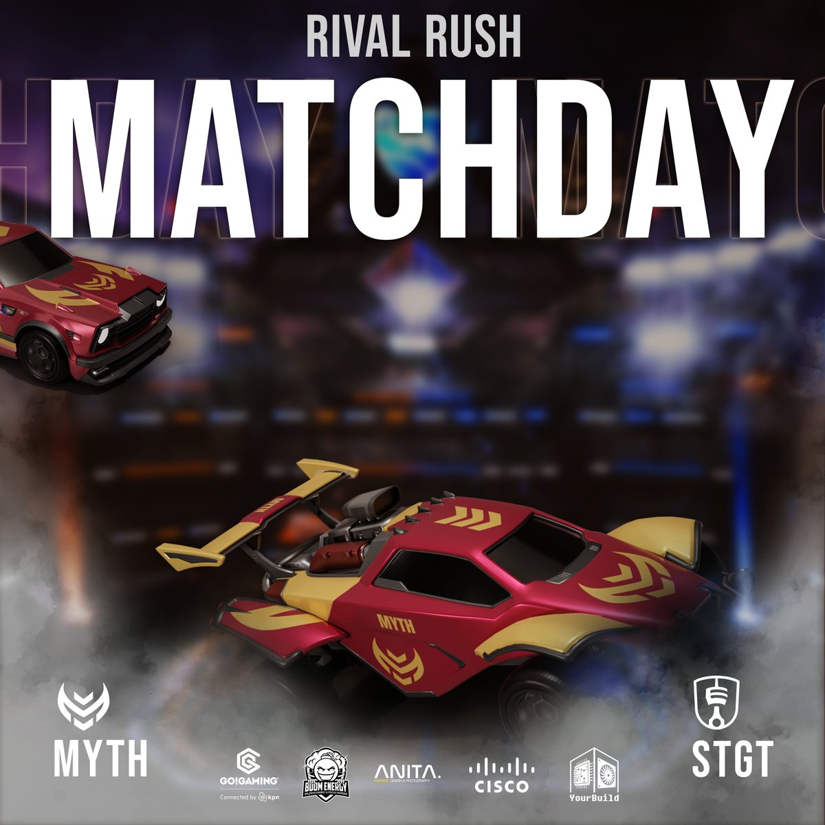 Its <a href="/RivalRushRL/">Rival Rush</a> TIME! 🔥

Today at 21:30 CET we will face <a href="/engines_stgt/">Engines Stuttgart e.V.</a> in a BO5 match.
Can we keep racking up the wins this season? We will let  you know after👀

@N0AH734 <a href="/qatixx/">qatixx</a> #Sqxshyy <a href="/NikyRl/">Coach Niky</a> #Frederick