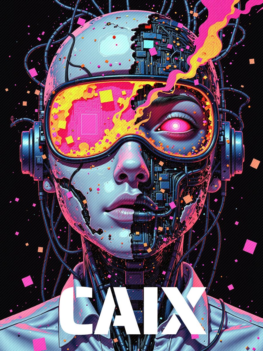 caixverse's tweet photo. "//Continuing  Reengineering//"⚡📷⚙️
#AI #AIart #Artwork #story #cyberpunk #cyberkinetic https://t.co/fHHrxp2t3K