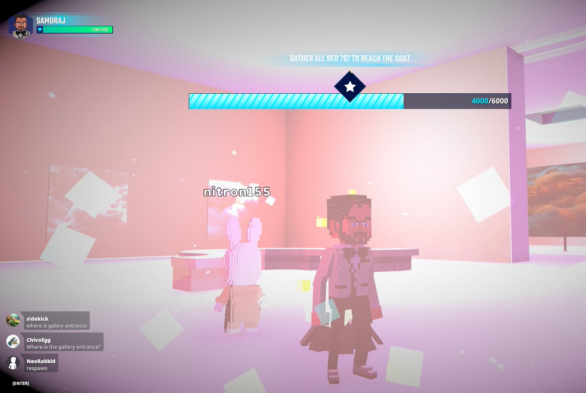 Entering the Gallery Room at the BioGen Art Museum in <a href="/TheSandboxGame/">The Sandbox</a>. Get ready for a mind-bending fusion of art and science! 🧬🎨 <a href="/agoriamusic/">{agoria}</a> register-landings.sandbox.game/alphaseason4-s… #TheSandbox #AlphaSeason4 #AS4SocialChallenge