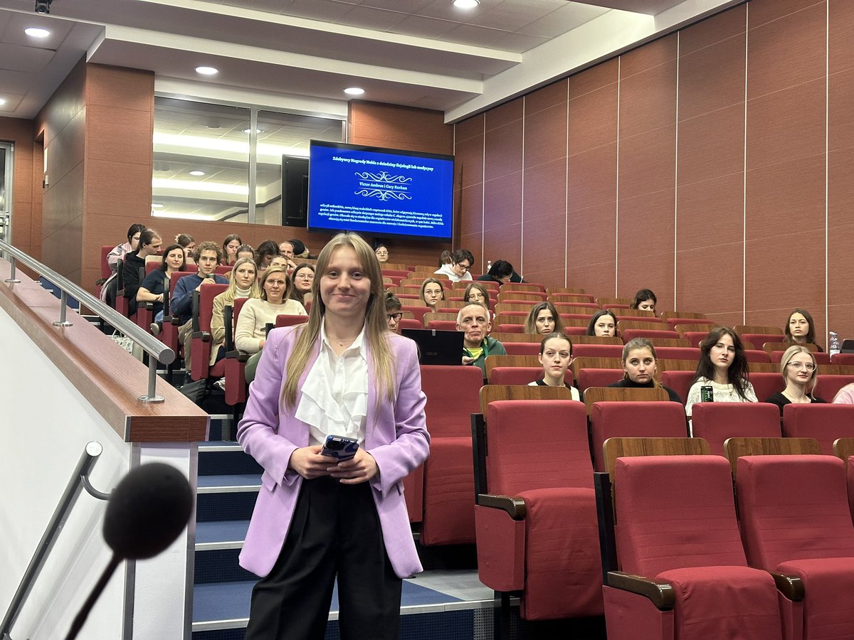 Today I had the pleasure of hosting an important event organized by <a href="/WMCM_UKSW/">Faculty of Medicine, Cardinal Wyszynski University</a> and WBNS in cooperation with <a href="/wrswmcm/">Wydziałowa Rada Studentów WMCM UKSW</a> - Nobel Prize Seminar. I would like to thank all the lecturers and participants in the glorious number of 135.
<a href="/FilipMSzymanski/">Prof. Filip M. Szymanski</a>