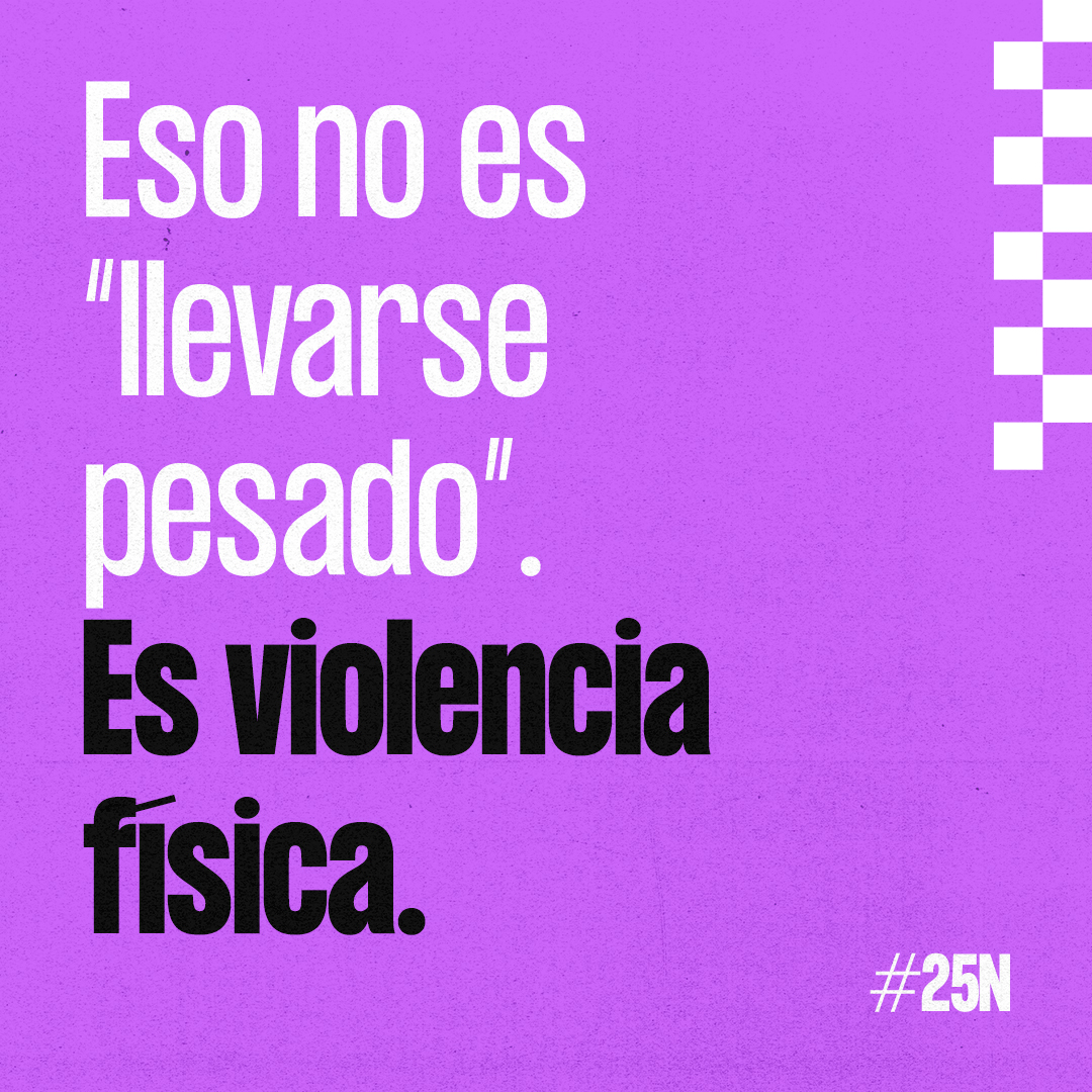 #25N Día Internacional de la Eliminación de la Violencia contra la Mujer ❤️‍🔥.
Porque tenemos derecho a vivir sin violencia hoy y todos los días.

¿Tú qué otros tipos de violencia conoces?