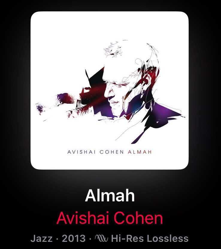 Normalmente si tende ad abbinare a un piatto un vino dello stesso territorio. Questa volta abbiniamo il vino a un Album dello stesso territorio e anche dello stesso anno. #AvishaiCohen #Almah