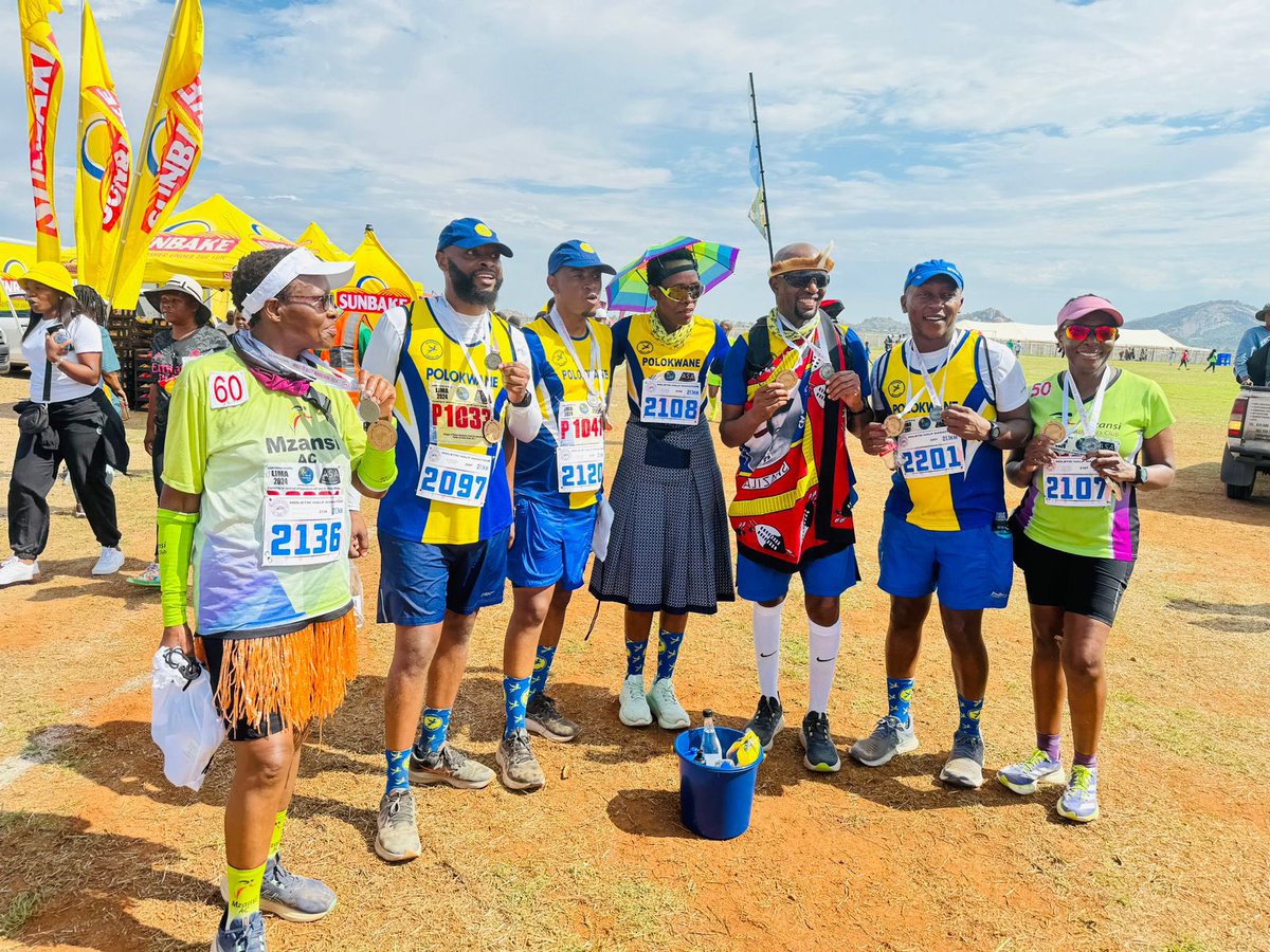 LenyoraBillium's tweet photo. Medal Monday πππππΊπΎ
@Tampanaketso @khensiPetu
#FetchYourBody2024
#TrapnLos
#MondayRecoveryRun
#aneverMissAMonday https://t.co/bIdl62W9kt