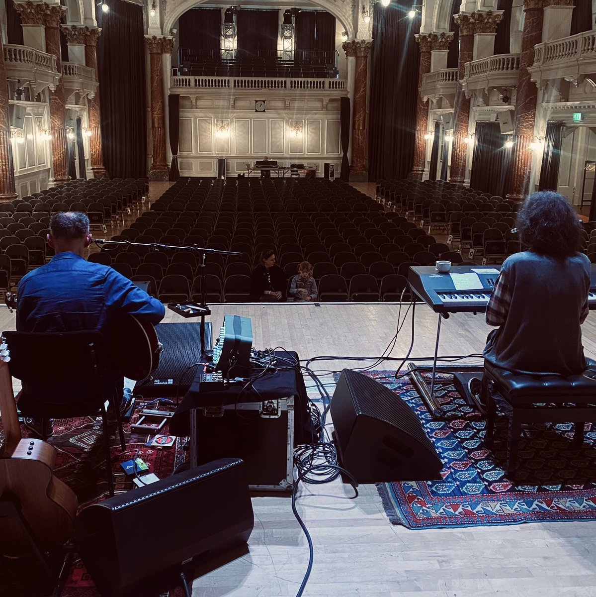 Nearly ready for you, Waterford! 

Our first batch of sold-out hometown shows at <a href="/theatreroyalw/">Theatre Royal</a> in Waterford, Ireland, starts tomorrow 🇮🇪 <a href="/BShanleyGuitar/">Bill Shanley</a> and I can’t wait to see you there