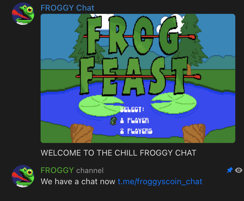 froggyscoin's tweet photo. Join our telegram chat!

https://t.co/2l0xBOw2lH https://t.co/suHJ9L7Fz9