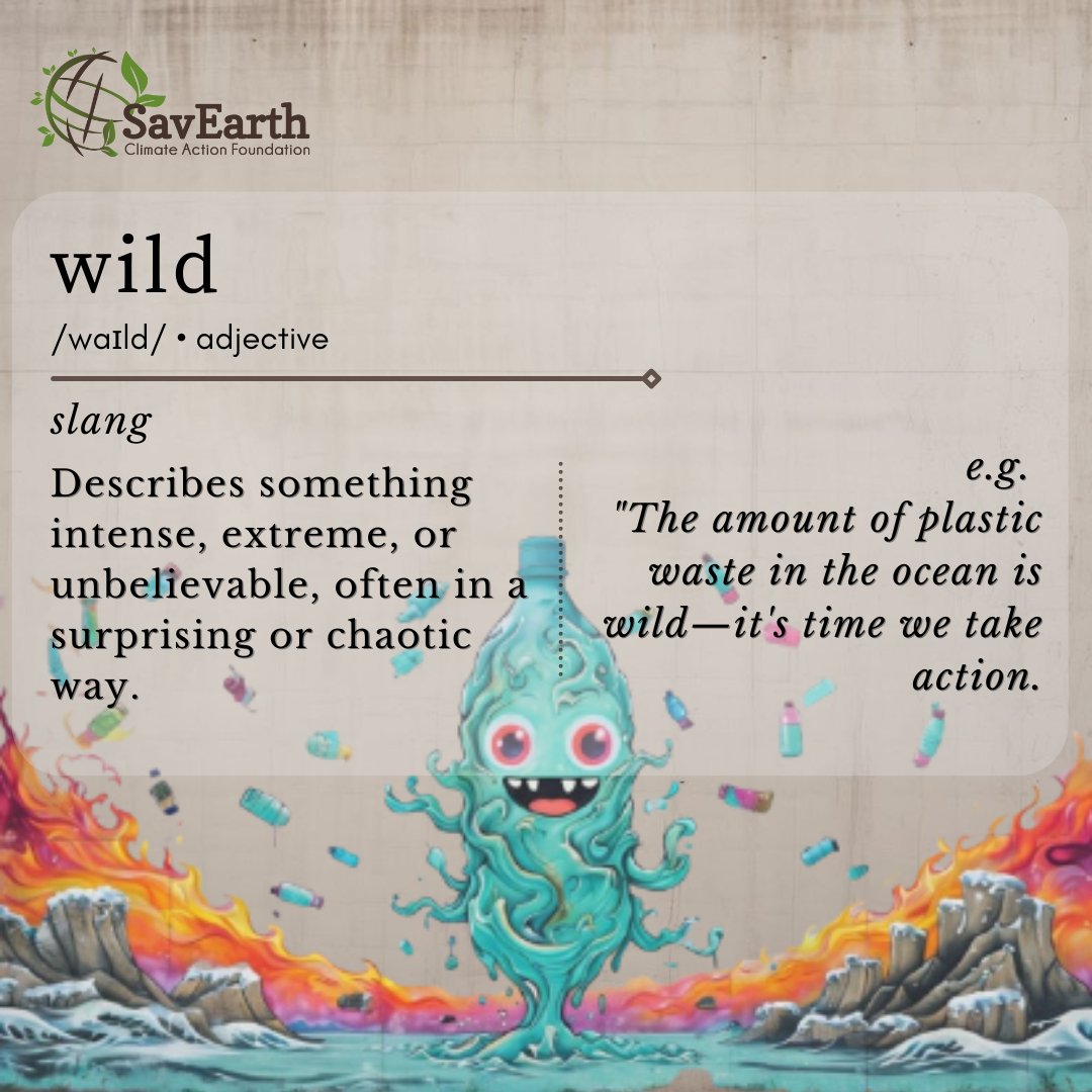It is indeed wild.

What's worse? Plastics are not just in the ocean, they're also in the fish we eat.

For your own sake, make a decision to live more sustainably today. Reduce, Reuse and Recycle your plastic! 

#plastic #dólar 
#ClimateAction
#savearth