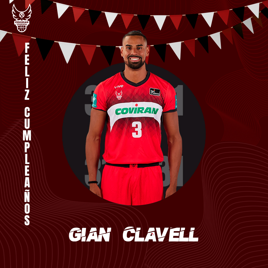 🤩 Hoy es el cumpleaños de nuestro boricua <a href="/clavelito04/">Gian Clavell</a>.

🥳 ¡Que la cumplas feliz, Gian!

#GranadaEsÉlite
#ContigoFundación