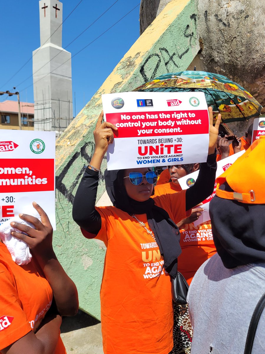drisaelbubafund's tweet photo. The Dr. ISA El-Buba Foundation today joined the rest of the world to march against Gender injustice as part of the activities to mark the 16 days of activism against Gender based violence. https://t.co/eZSe1qhWpC