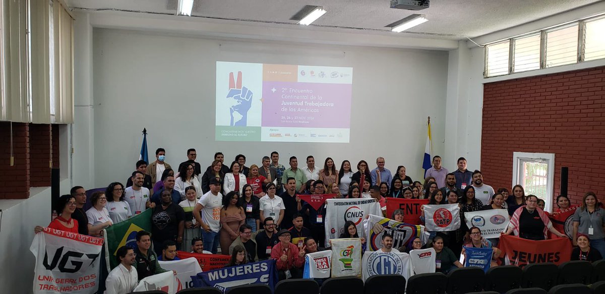 Juventud Trabajadora de las Américas - CSA / CSI tweet media