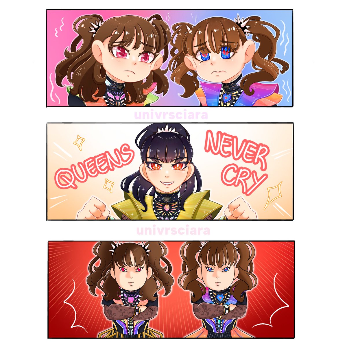 MEGITSUNES NEVER CRY
(Had to hop on the trend lol)

#BABYMETAL #ベビーメタル
 #babymetal_fanart