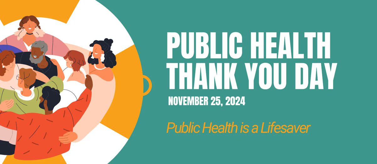 GGHAlliance's tweet photo. Sending a massive thank you to everyone who works to protect and advance public health. Your efforts save lives. Happy Public Health Thank You Day! #PHTYD #PublicHealthHeroes #PublicHealthIsALifesaver https://t.co/zwM6Dv6h0r