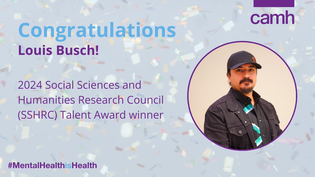 CAMH (@camhnews) on Twitter photo We’re excited to share that <a href="/LouisBusch/">Louis Busch ᐋᐧᐋᐧᐦᑌᐃᐧ ᒥᐢᑕᑎᒼ</a>, Community Support Specialist, has won the 2024 <a href="/SSHRC_CRSH/">SSHRC</a> Talent Award in recognition of his doctoral research empowering #Indigenous communities by preserving and promoting community-helping practices.
MORE:
sshrc-crsh.gc.ca/results-result… We’re excited to share that <a href="/LouisBusch/">Louis Busch ᐋᐧᐋᐧᐦᑌᐃᐧ ᒥᐢᑕᑎᒼ</a>, Community Support Specialist, has won the 2024 <a href="/SSHRC_CRSH/">SSHRC</a> Talent Award in recognition of his doctoral research empowering #Indigenous communities by preserving and promoting community-helping practices.
MORE:
sshrc-crsh.gc.ca/results-result…