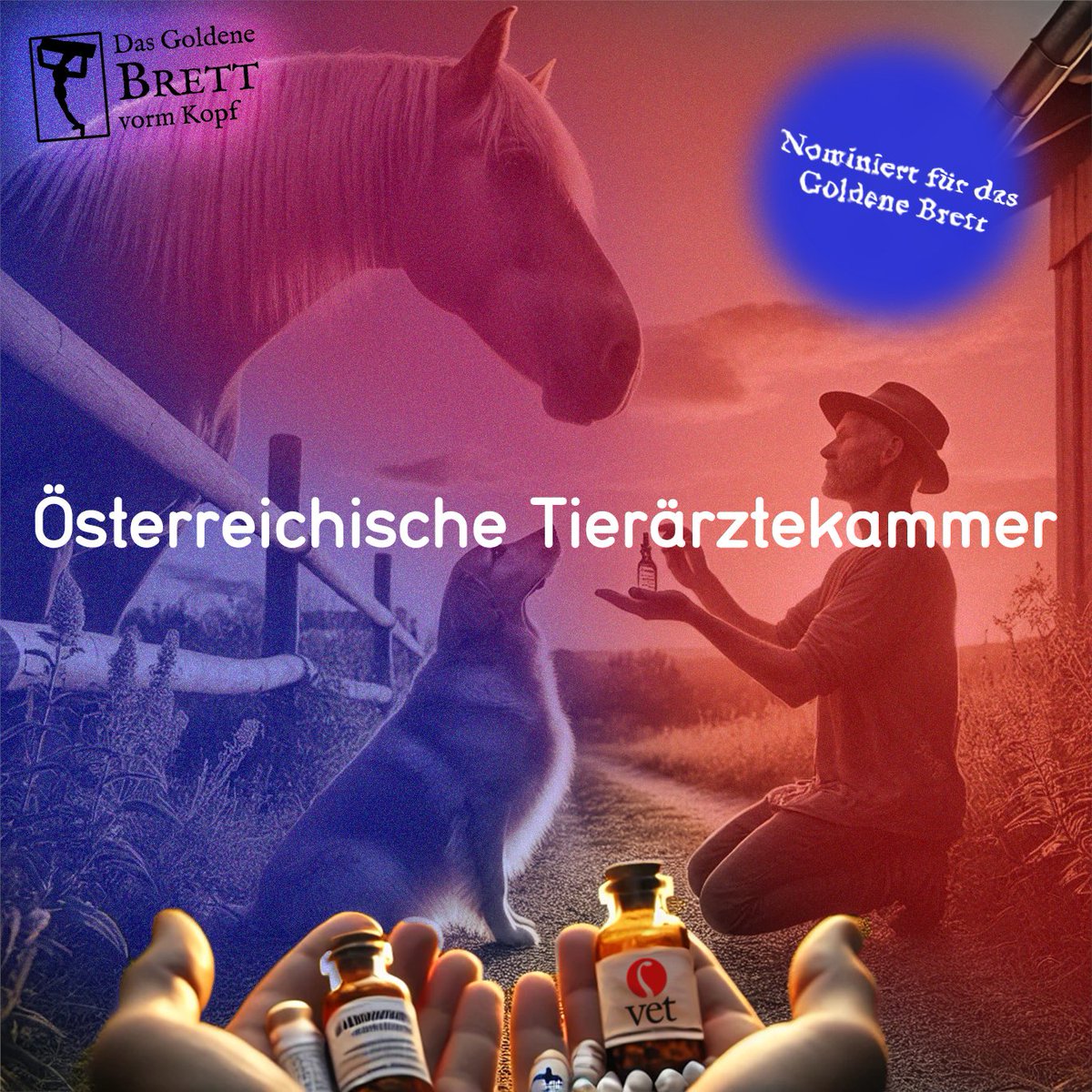 🚨 DAS FINALE
Die Finalisten für das Goldene Brett 2024 stehen fest!
🏆 Healy: deutsch-österreichischer Voodoo im Taschenformat
🏆 Österreichische Tierärztekammer: vermeintlich sanfte Medizin aggressiv beworben
🏆 AUF1: Politisch einschlägiger Sender mit Desinformations-Agenda